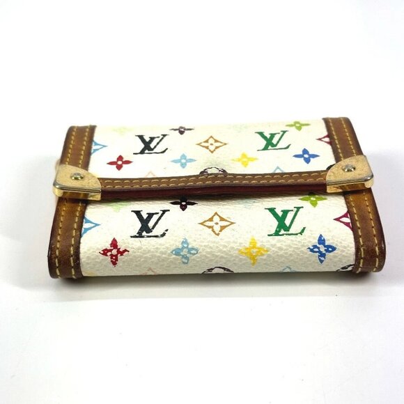 LOUIS VUITTON MonogramMulticolore Porto Monnaie-Plat Wallet coin purse - Picture 6 of 13